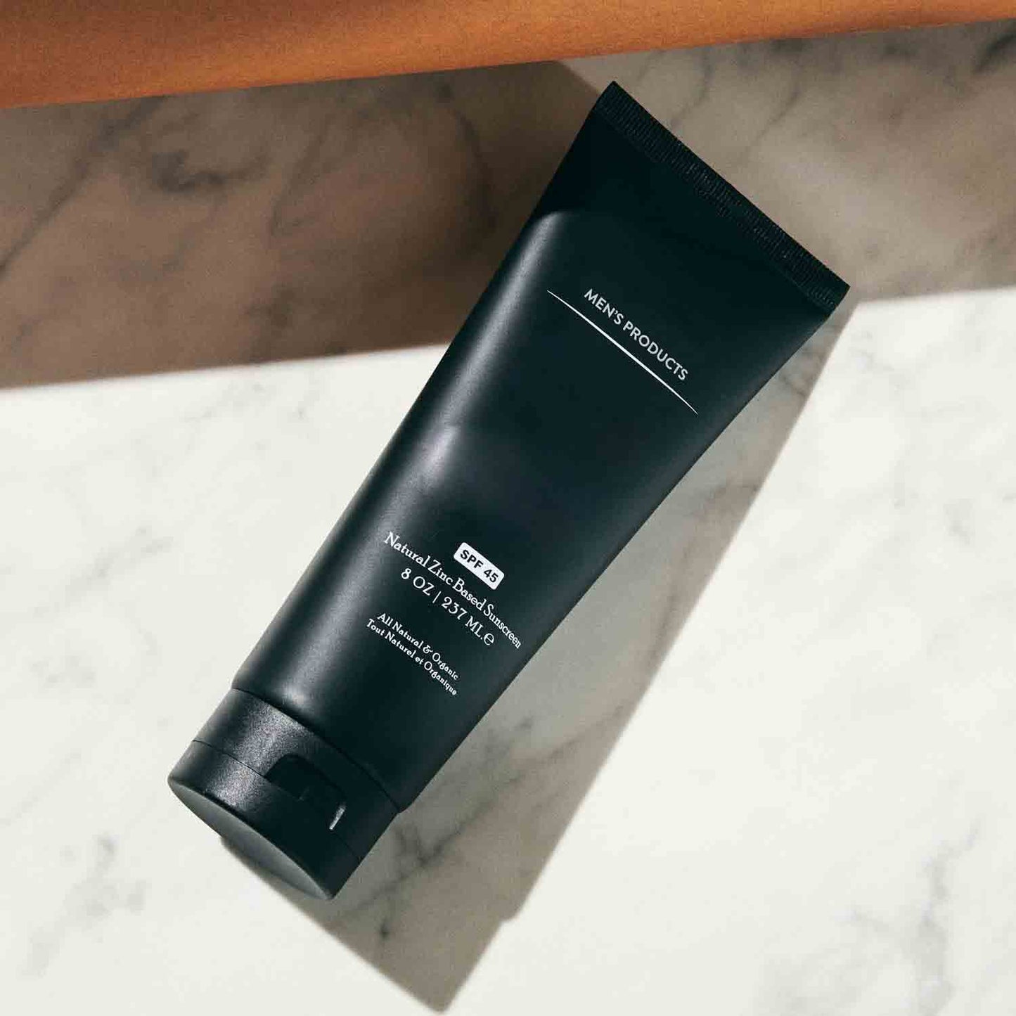 Mens's Element Defense Moistuirizer with SPF45 for Men, Natural & Organic, zinc SPF45 sunscreen, hydrates and protects skin against UVA/UVB rays, 8 oz, unscented