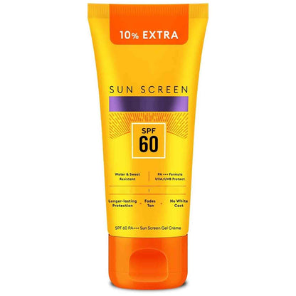 Water Resistant Sunscreen Gel