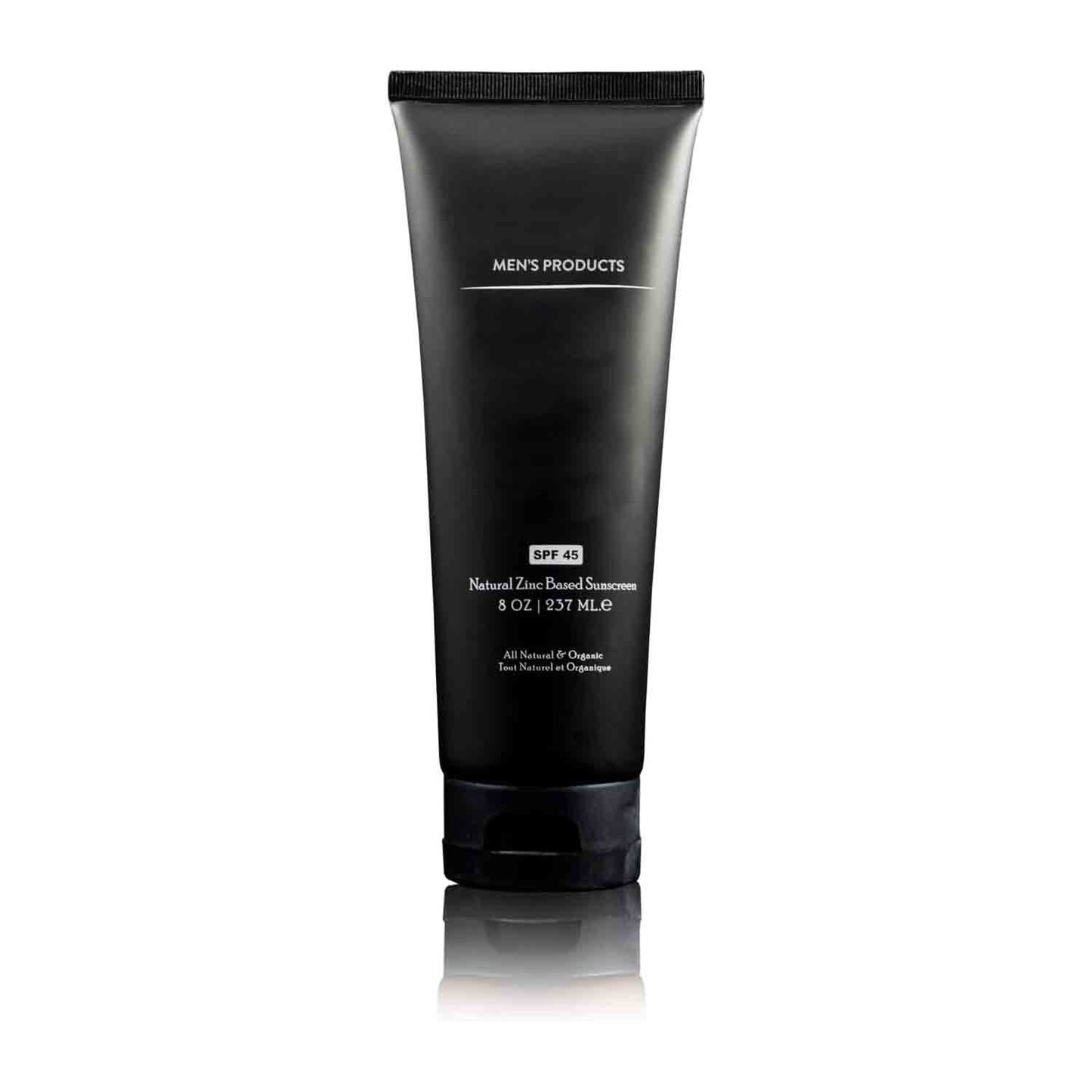 Mens's Element Defense Moistuirizer with SPF45 for Men, Natural & Organic, zinc SPF45 sunscreen, hydrates and protects skin against UVA/UVB rays, 8 oz, unscented