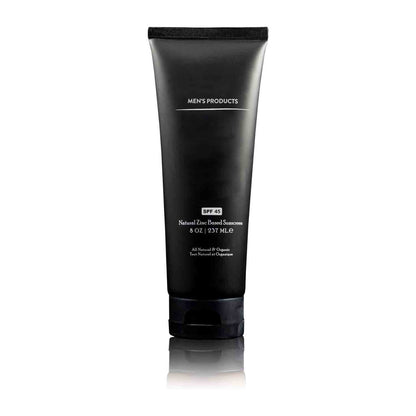 Mens's Element Defense Moistuirizer with SPF45 for Men, Natural & Organic, zinc SPF45 sunscreen, hydrates and protects skin against UVA/UVB rays, 8 oz, unscented