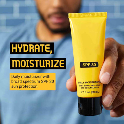 Daily Moisturizer w/SPF 30 Broad Spectrum Sunscreen Tones, Hydrates & Moisturizes While Protecting Skin From The Sun's Harmful