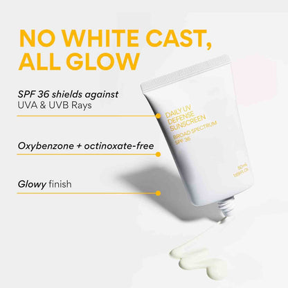 Daily UV Defense Sunscreen Broad Spectrum SPF 36 Face Lotion
