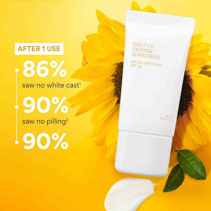 Daily UV Defense Sunscreen Broad Spectrum SPF 36 Face Lotion