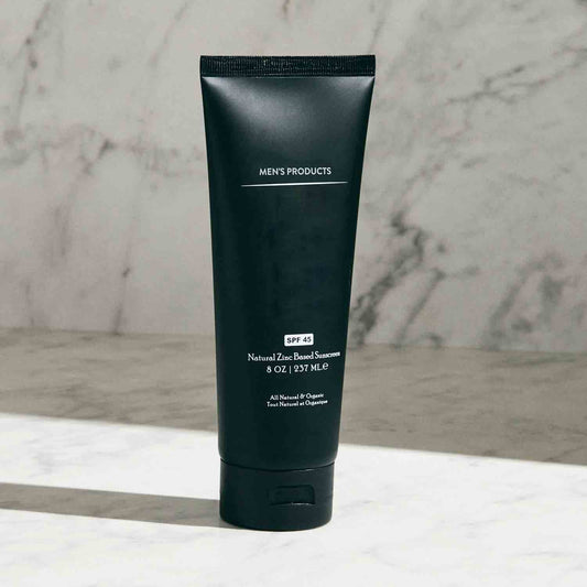 Mens's Element Defense Moistuirizer with SPF45 for Men, Natural & Organic, zinc SPF45 sunscreen, hydrates and protects skin against UVA/UVB rays, 8 oz, unscented