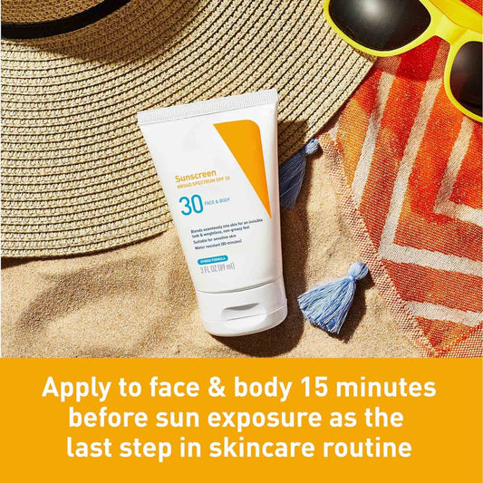 Hydrating Sheer Sunscreen SPF 30 – Face & Body