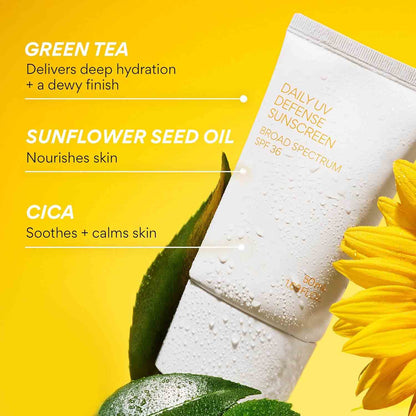 Daily UV Defense Sunscreen Broad Spectrum SPF 36 Face Lotion