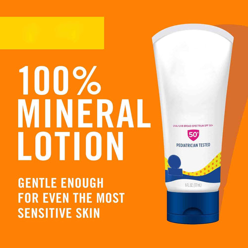 100% Mineral Kids Sunscreen Lotion