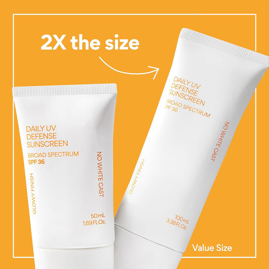 Daily UV Defense Sunscreen Broad Spectrum SPF 36 Face Lotion